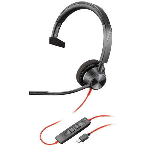 Poly Blackwire 3310 MS USB Single Side Headset available in Pakistan
