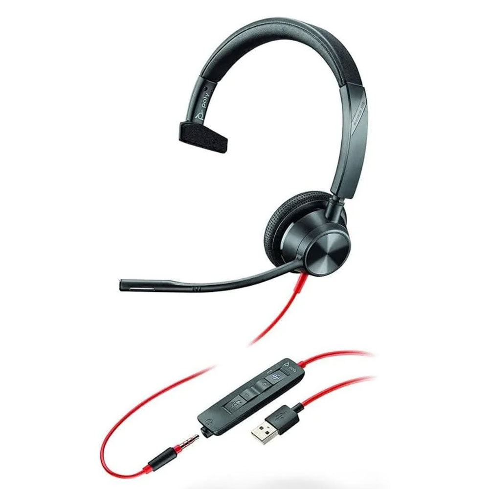 Poly Blackwire 3315 Monaural Headphones buy at a reasonable Price in Pakistan